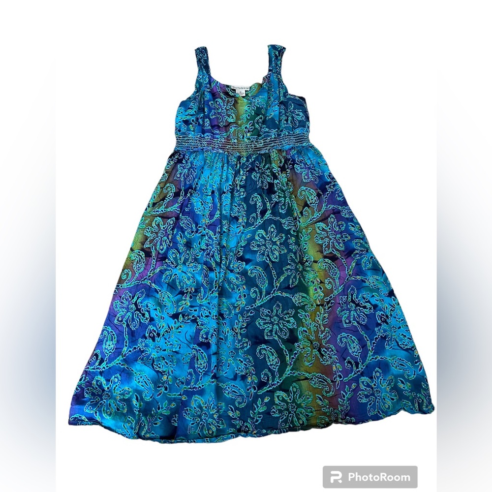 Seventh Avenue Batik Print Dress Size 2X